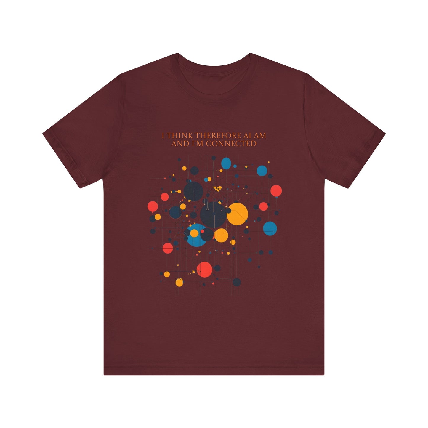 AI Connected Minds Graphic Tee - Unisex Jersey Short Sleeve Shirt