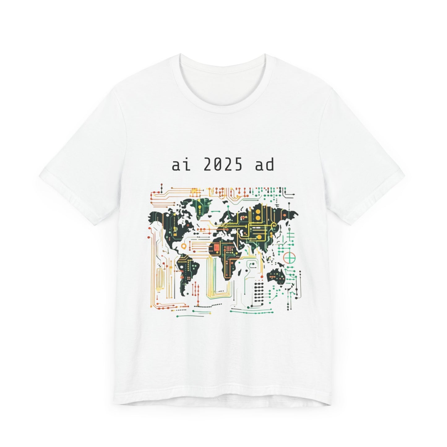 AI 2025 Tech-Inspired Unisex Jersey Tee