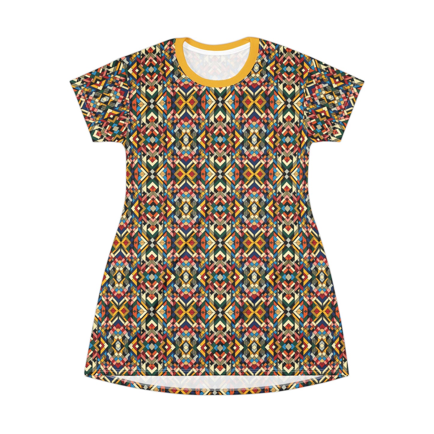 Harlequin T-Shirt Dress