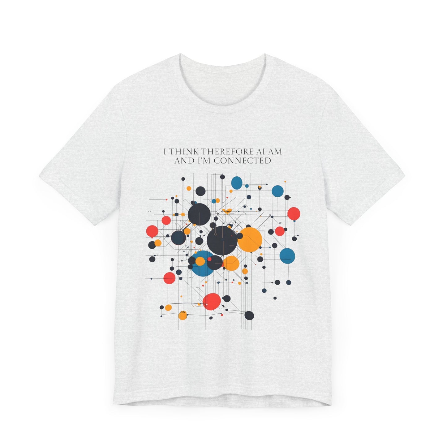 AI Connected Minds Graphic Tee - Unisex Jersey Short Sleeve Shirt