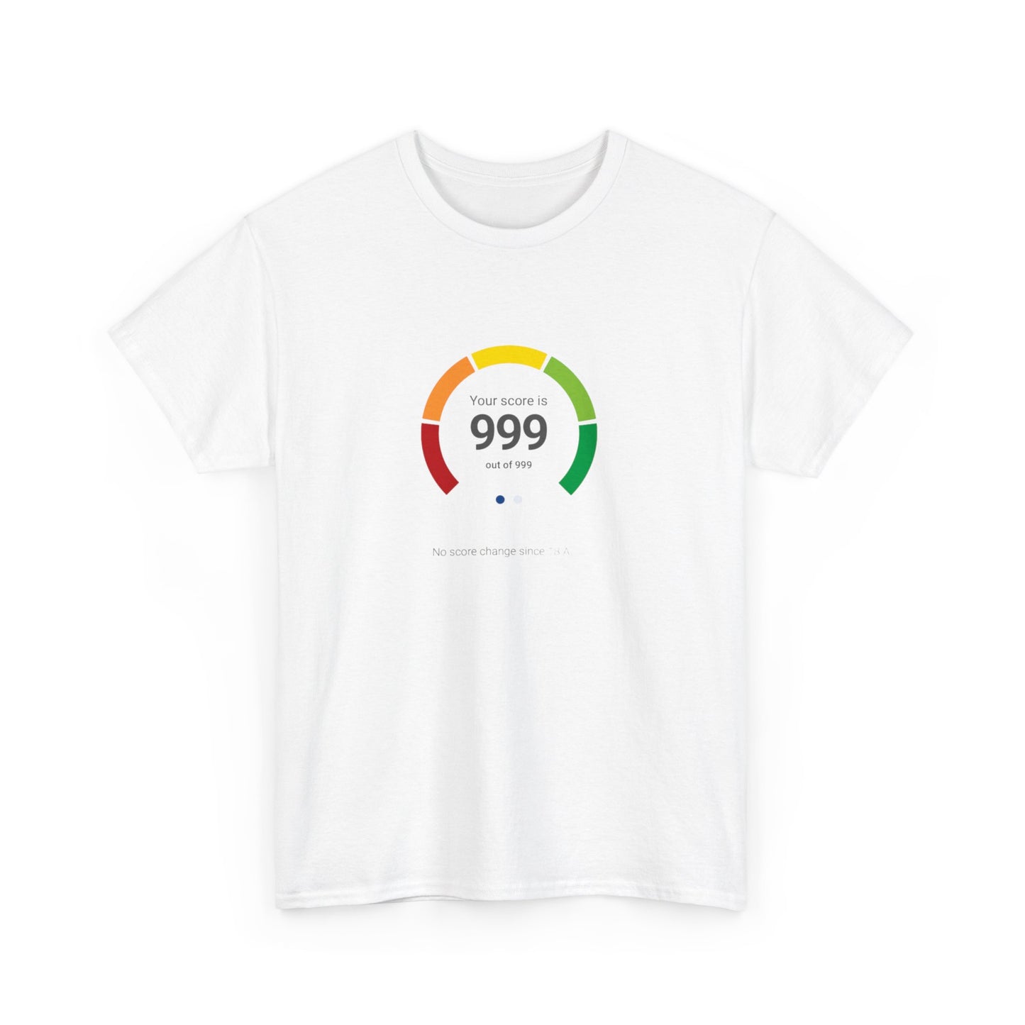 Credit Bureau Score Unisex Heavy Cotton Tee