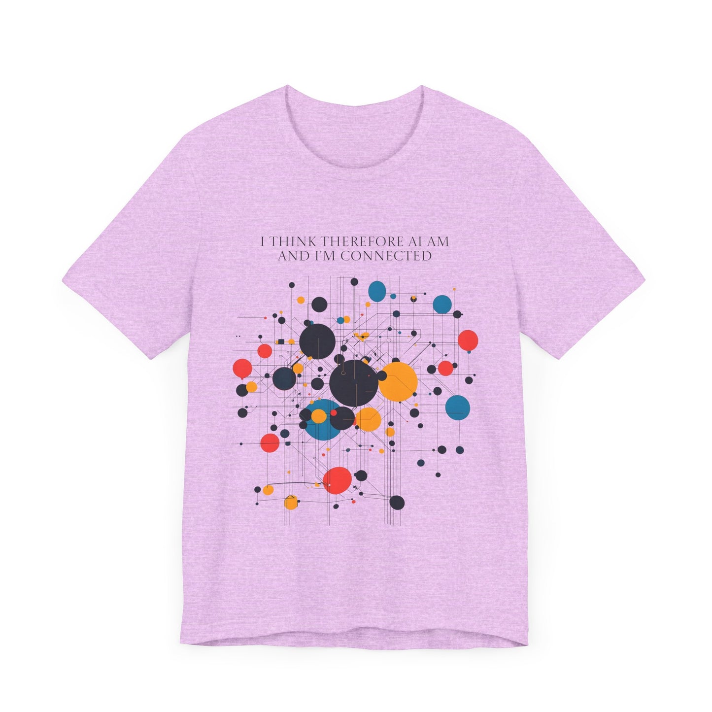 AI Connected Minds Graphic Tee - Unisex Jersey Short Sleeve Shirt