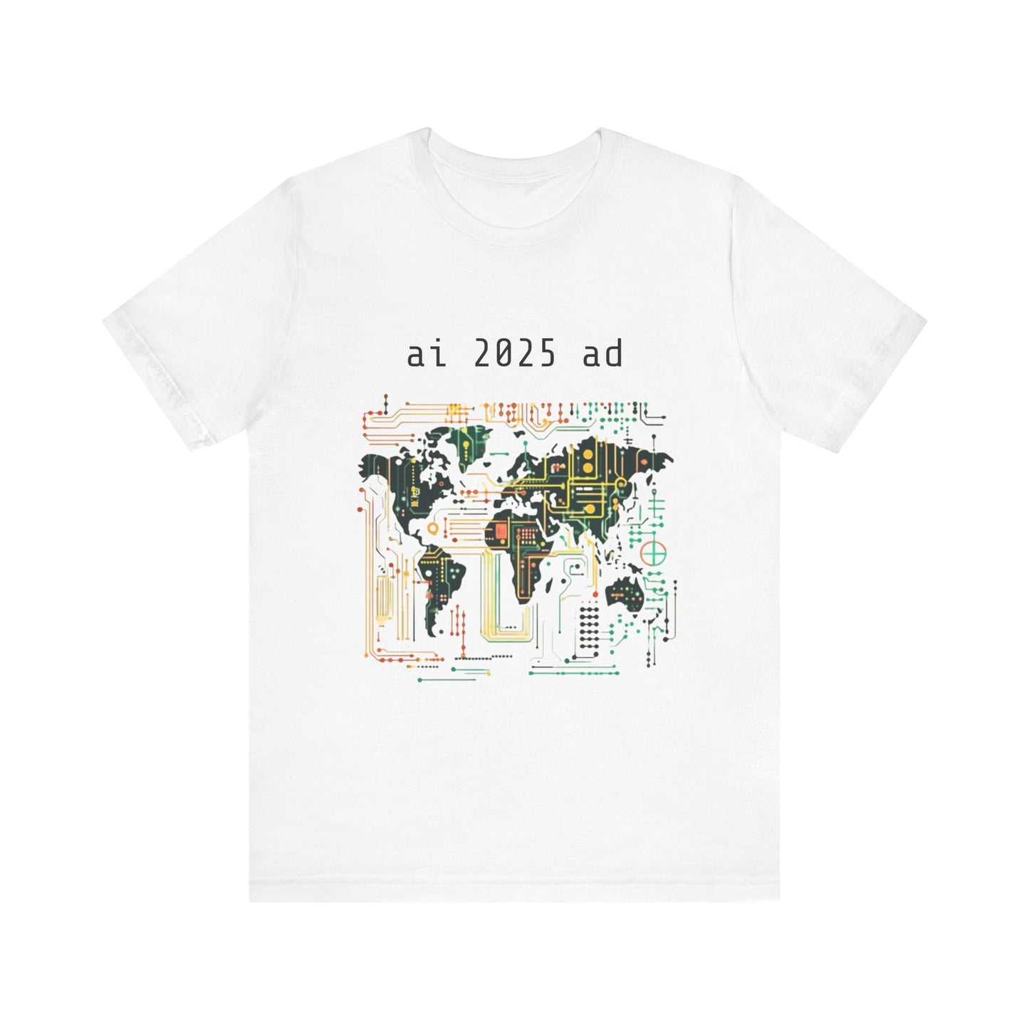 AI 2025 Tech-Inspired Unisex Jersey Tee