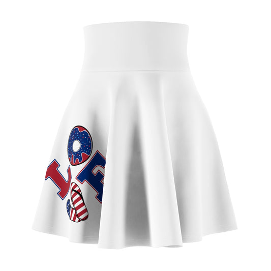 Skater Skirt Americana LOVE Women's Skirt