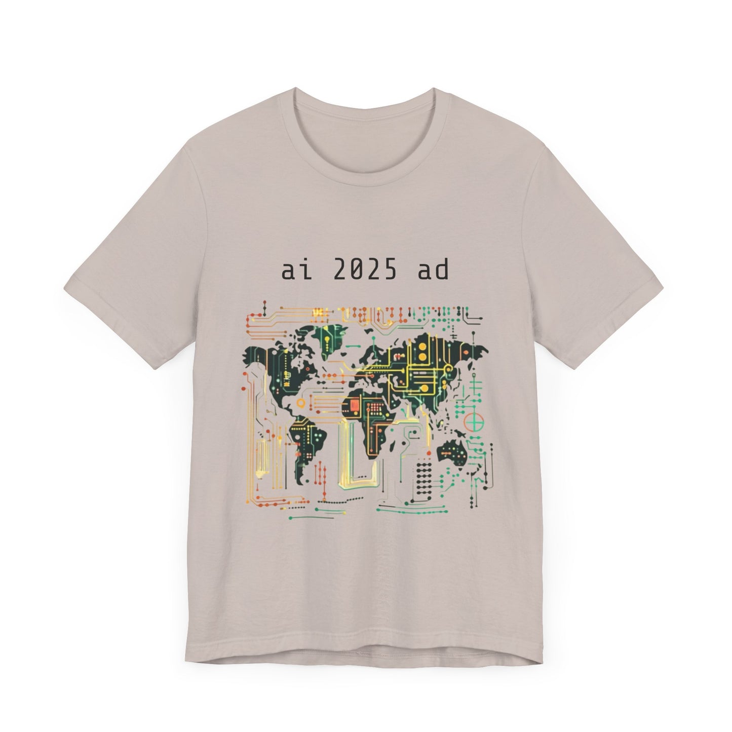 AI 2025 Tech-Inspired Unisex Jersey Tee