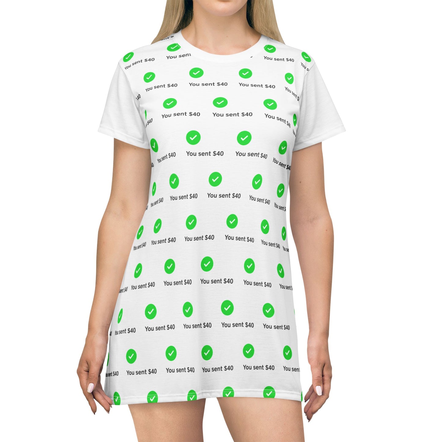 You Sent T-Shirt Dress (AOP)