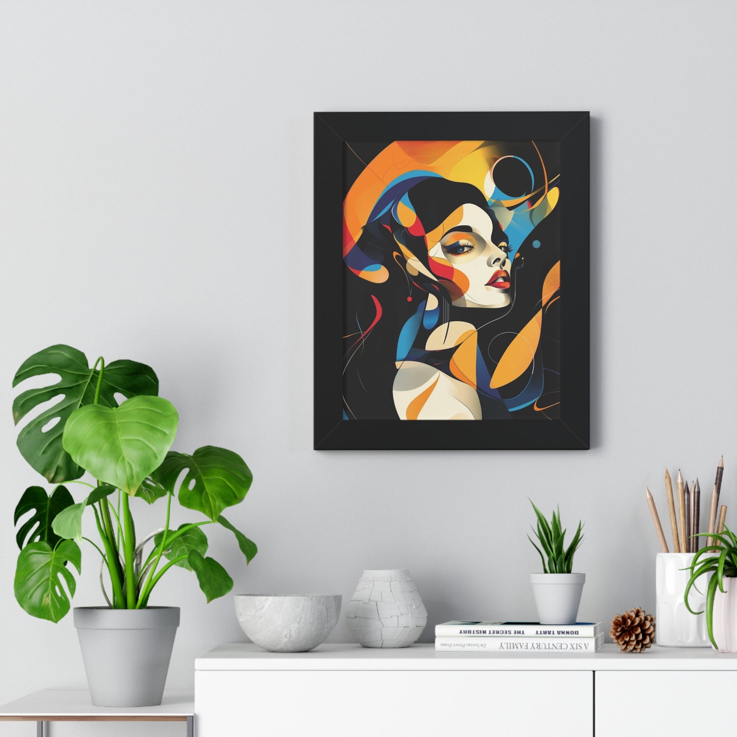 Framed Vertical Poster