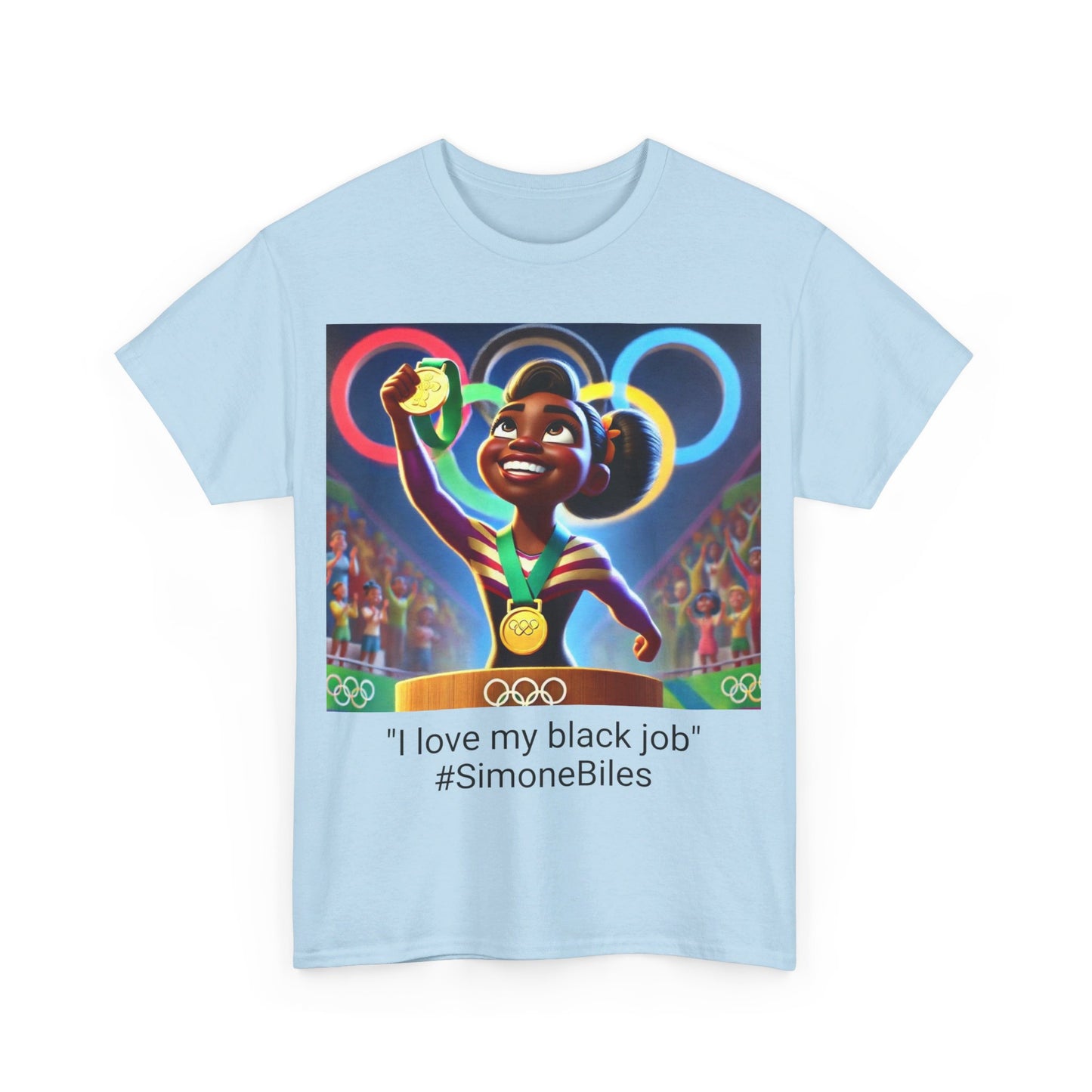 Simone Biles Quote, black pride Tee