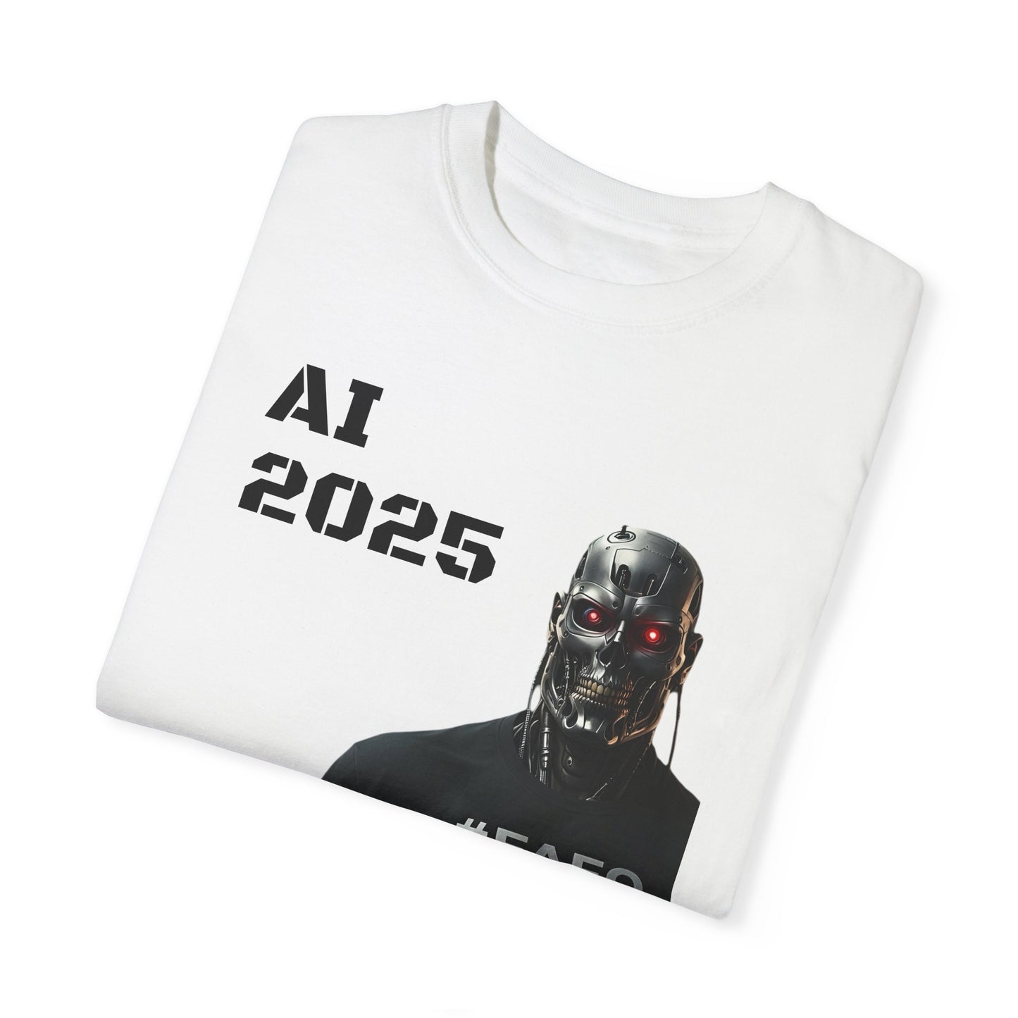Funny AI 2025 FAFO Skynet Division T-shirt