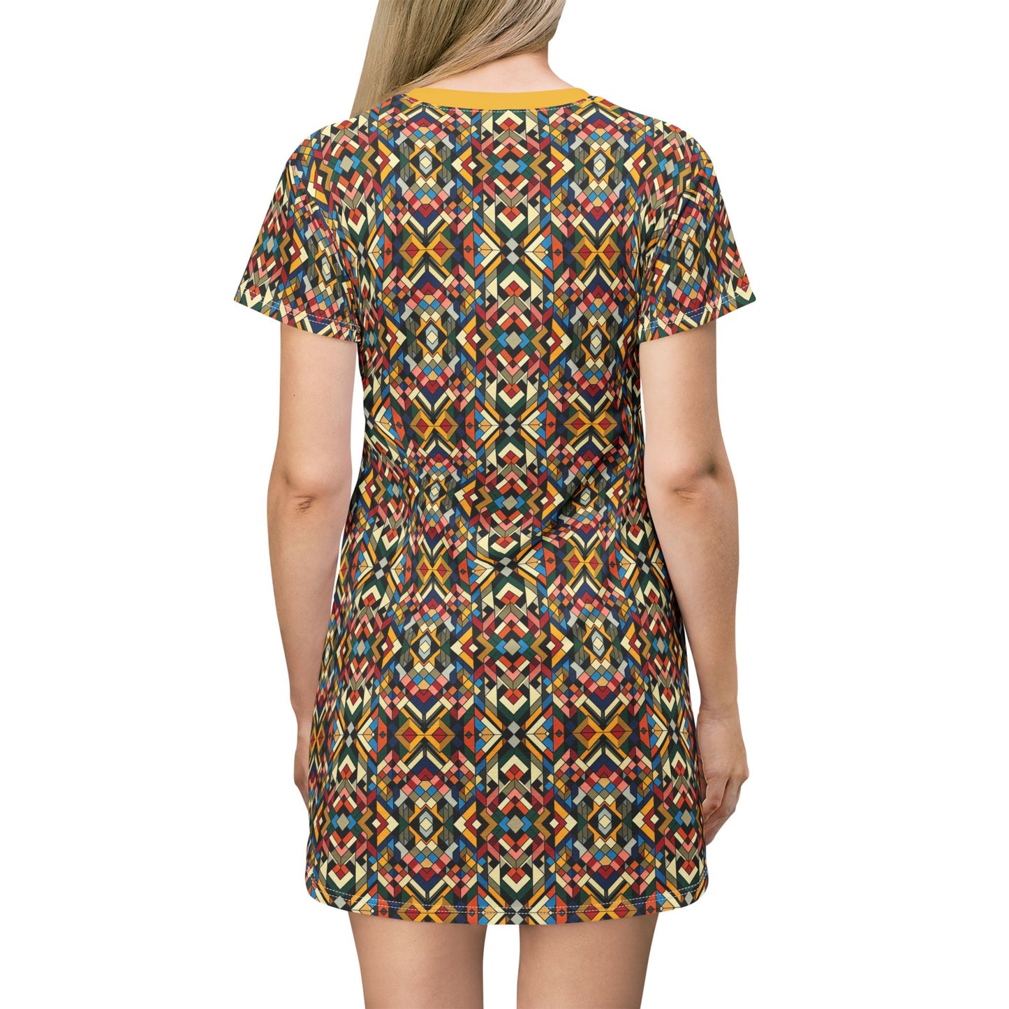 Harlequin T-Shirt Dress