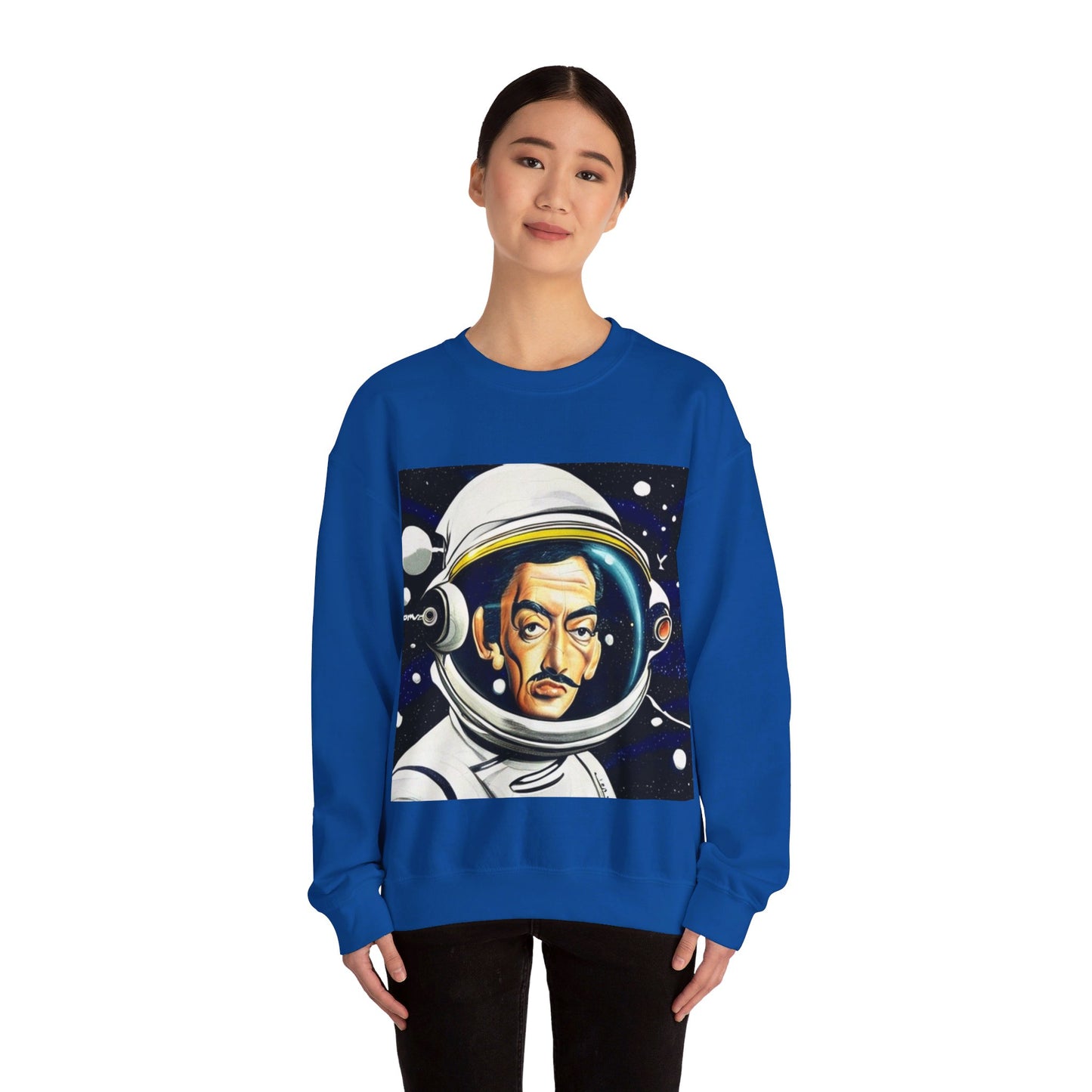 Dali Astronaut Sweatshirt - Surreal Art Lover Gift