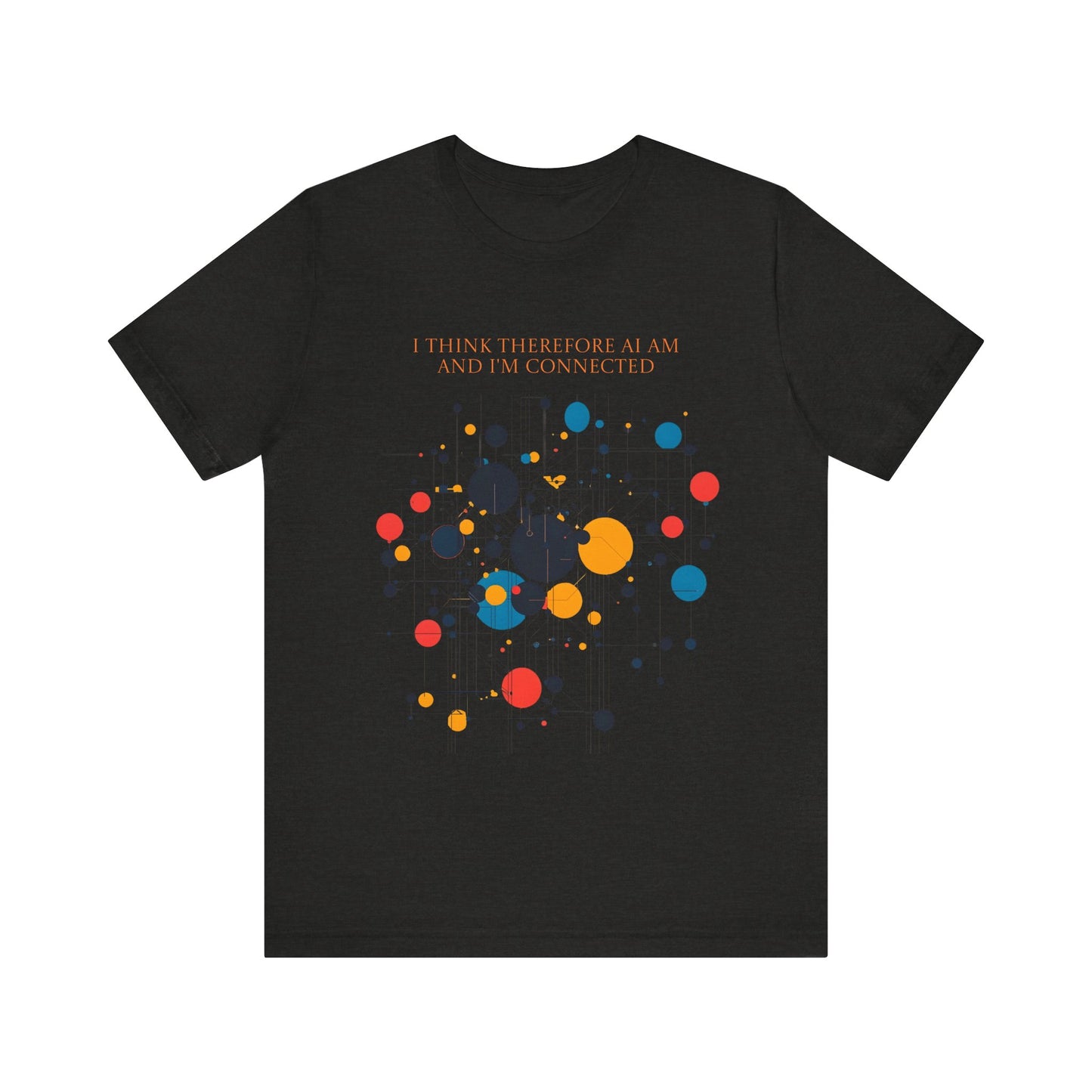 AI Connected Minds Graphic Tee - Unisex Jersey Short Sleeve Shirt