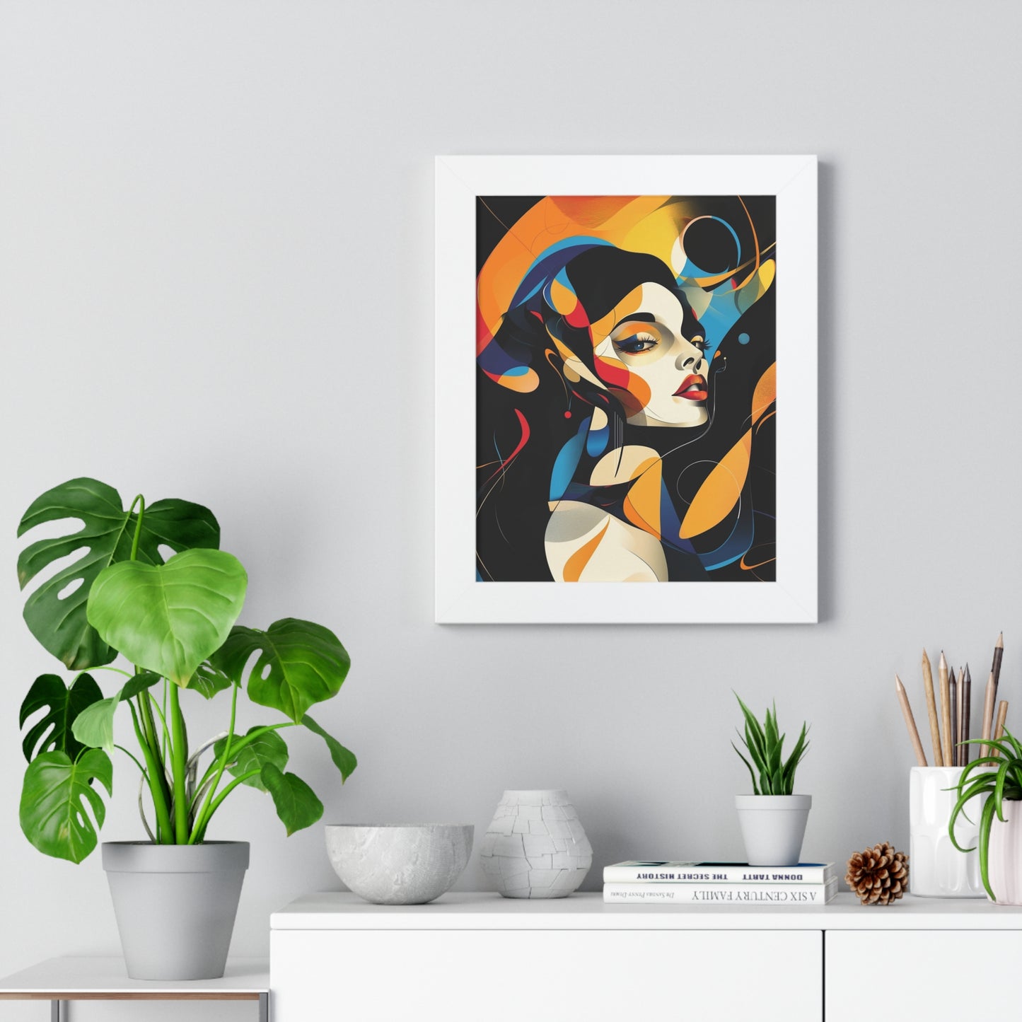 Framed Vertical Poster