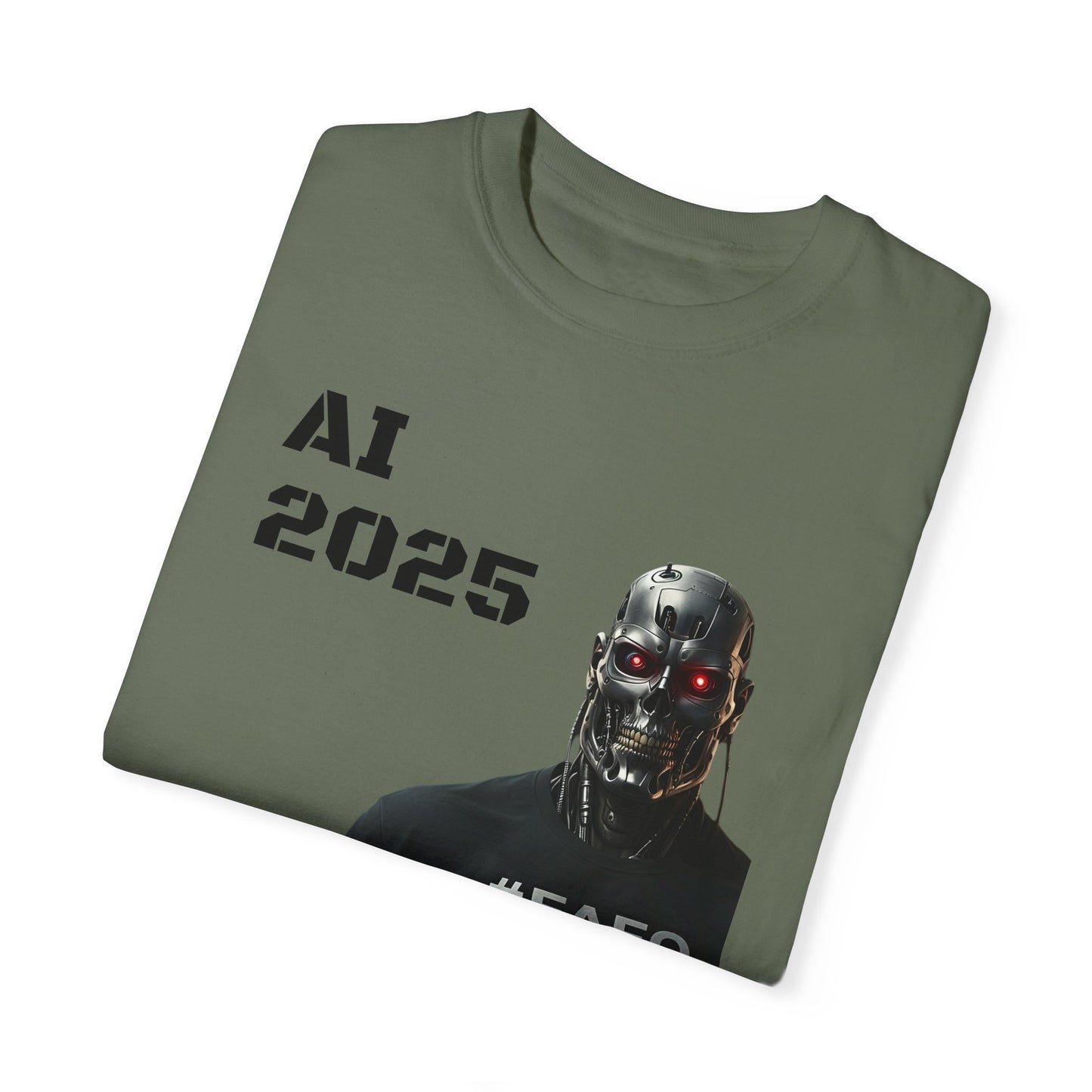 Funny AI 2025 FAFO Skynet Division T-shirt
