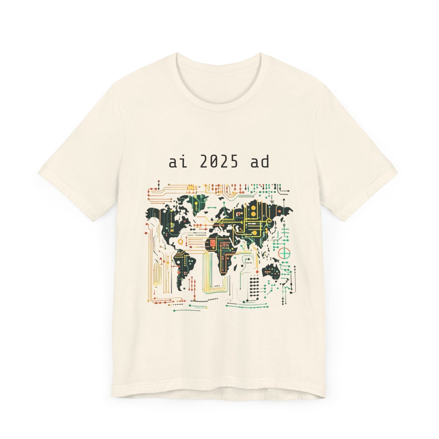 AI 2025 Tech-Inspired Unisex Jersey Tee