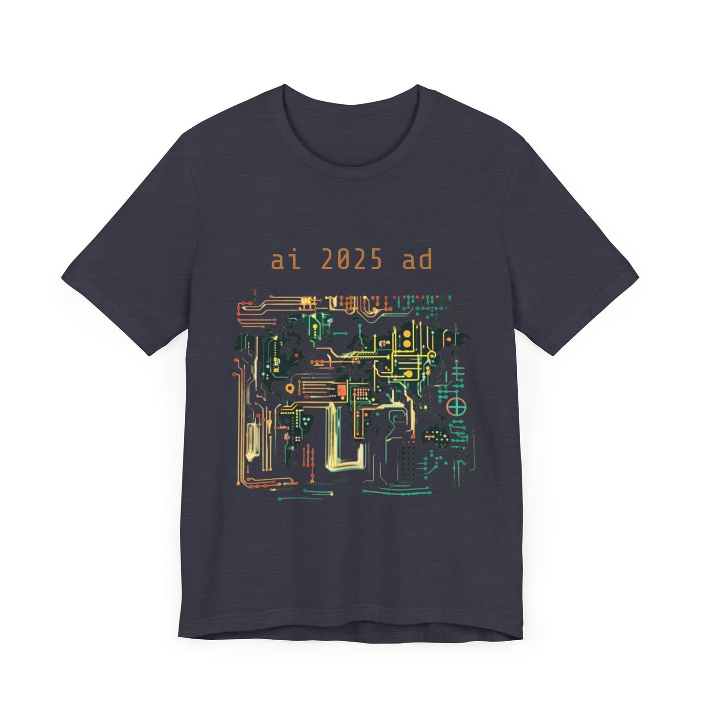 AI 2025 Tech-Inspired Unisex Jersey Tee