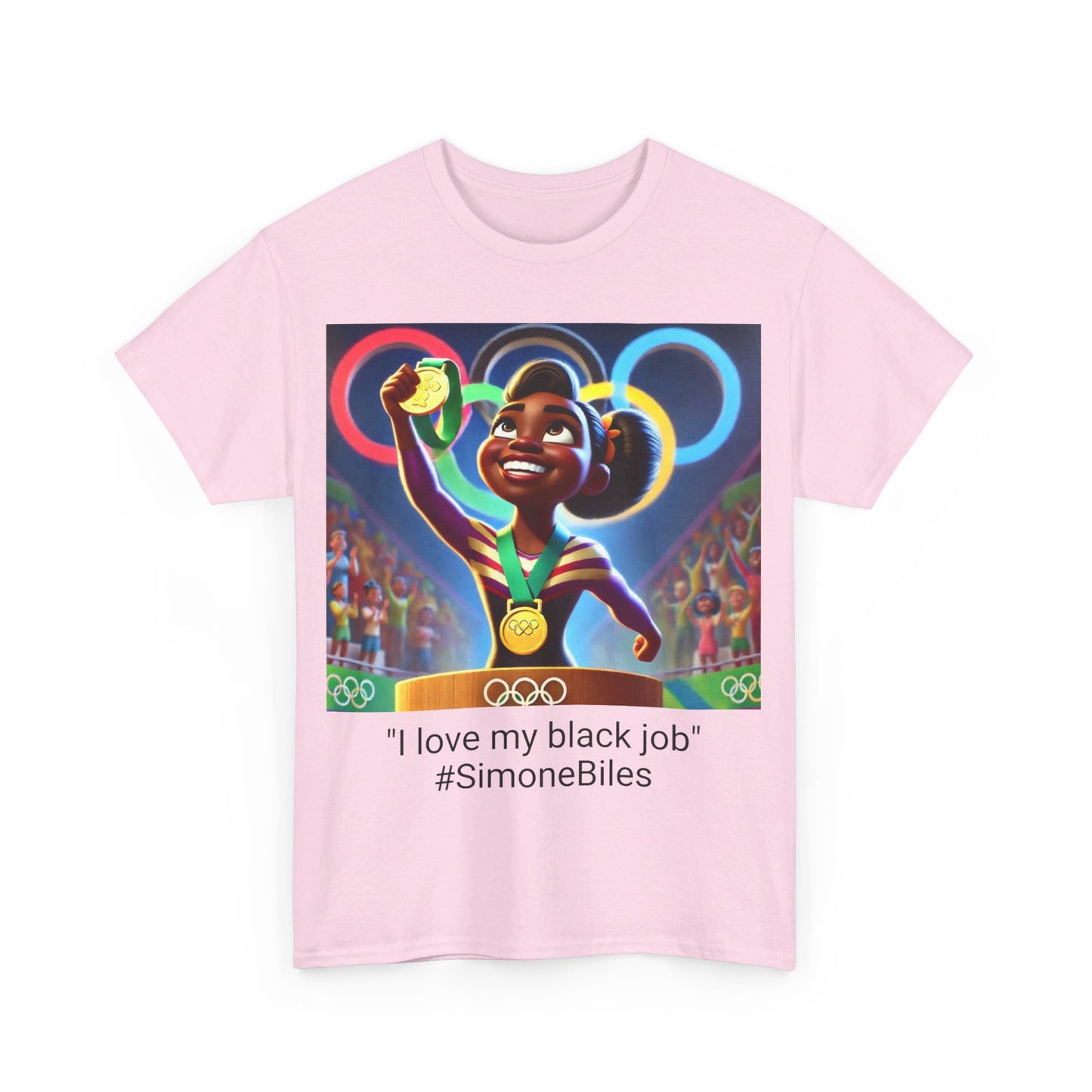 Simone Biles Quote, black pride Tee