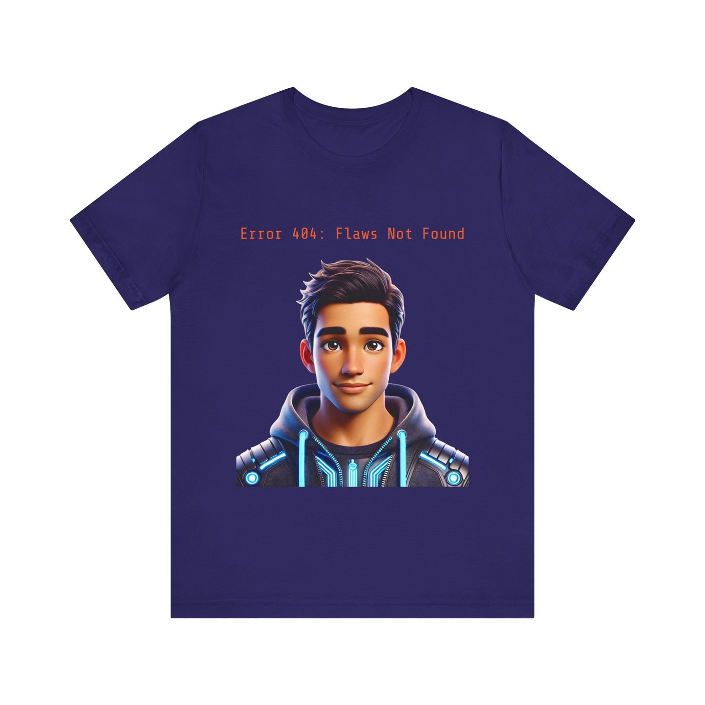 Graphic T-Shirt - Error 404: Flaws Not Found Unisex Tee