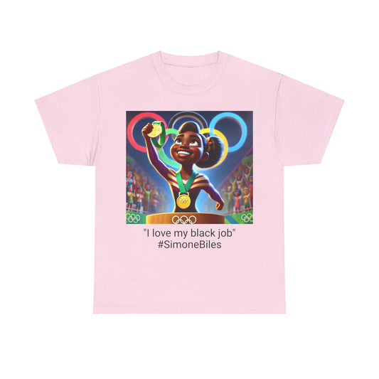 Simone Biles Quote, black pride Tee