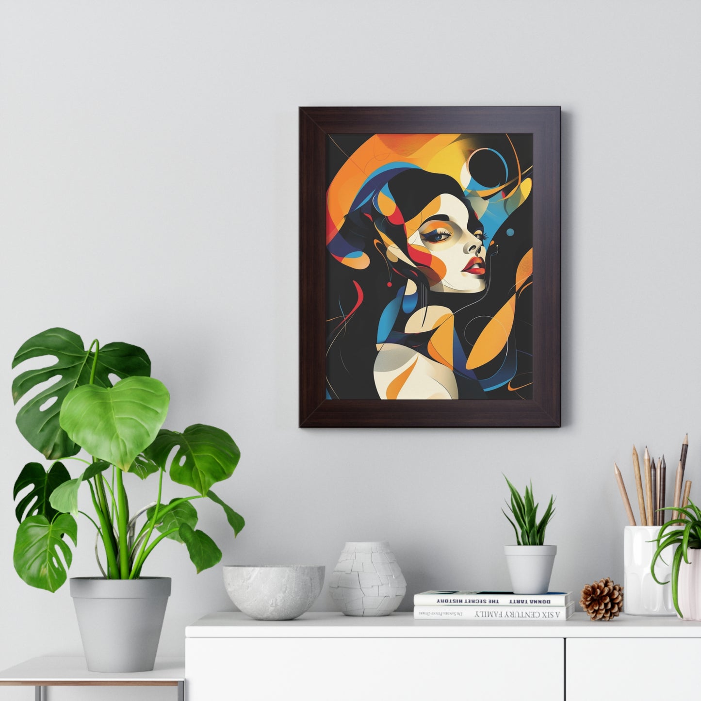 Framed Vertical Poster