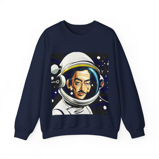 Dali Astronaut Sweatshirt - Surreal Art Lover Gift