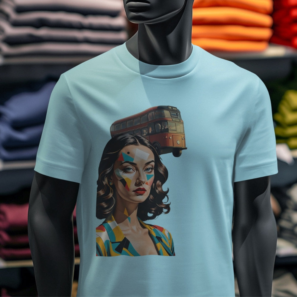London Bus Girl T-Shirt