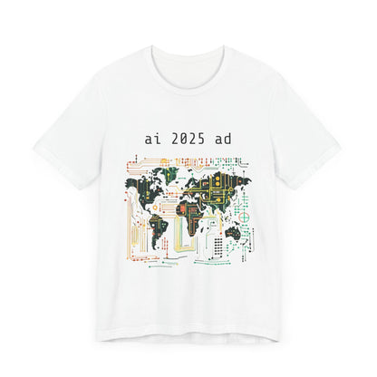 AI 2025 Tech-Inspired Unisex Jersey Tee