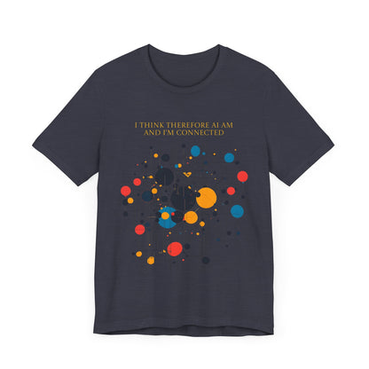 AI Connected Minds Graphic Tee - Unisex Jersey Short Sleeve Shirt