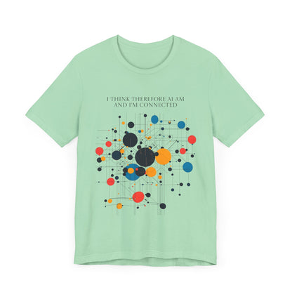 AI Connected Minds Graphic Tee - Unisex Jersey Short Sleeve Shirt