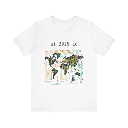 AI 2025 Tech-Inspired Unisex Jersey Tee