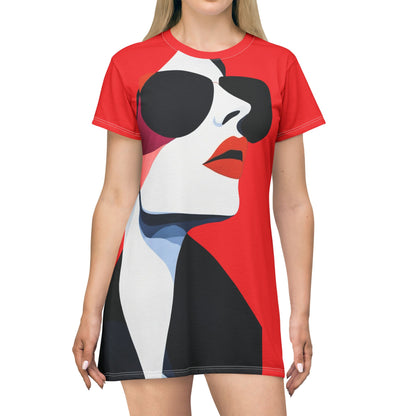 Modern art T-Shirt Dress (AOP)