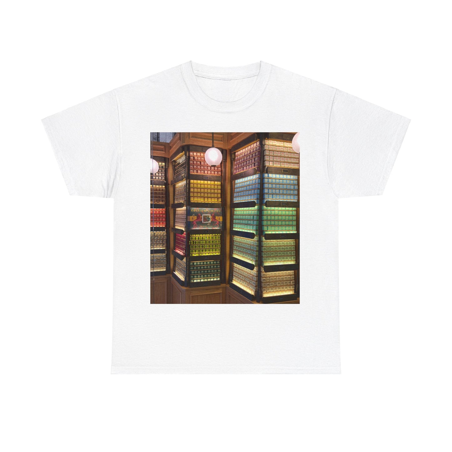 Parisian Chocolate Shop Unisex Heavy Cotton Tee