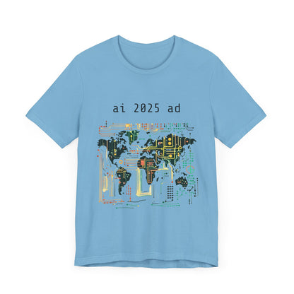 AI 2025 Tech-Inspired Unisex Jersey Tee