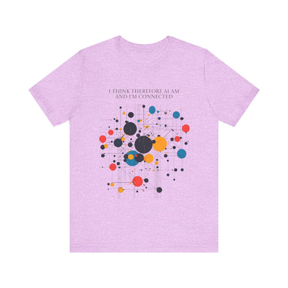 AI Connected Minds Graphic Tee - Unisex Jersey Short Sleeve Shirt