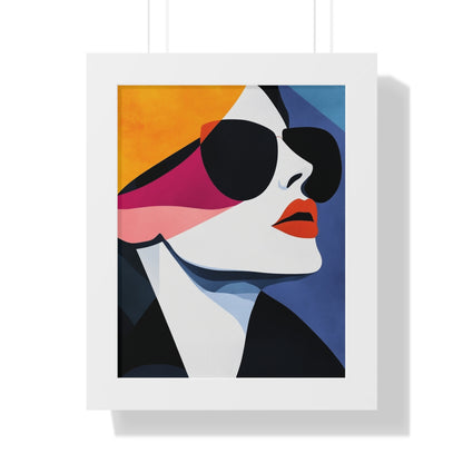 Framed Vertical Poster