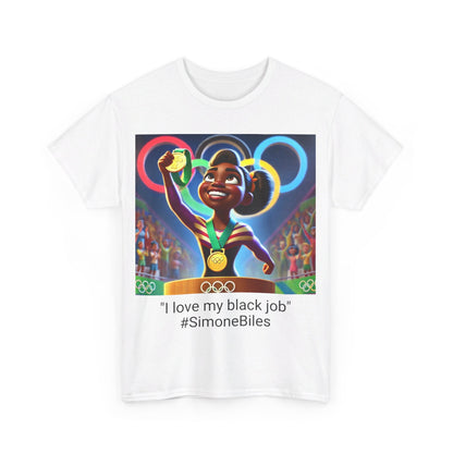 Simone Biles Quote, black pride Tee