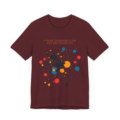AI Connected Minds Graphic Tee - Unisex Jersey Short Sleeve Shirt