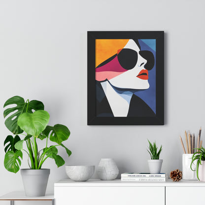 Framed Vertical Poster