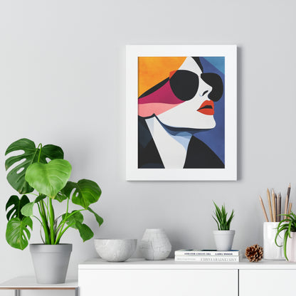 Framed Vertical Poster