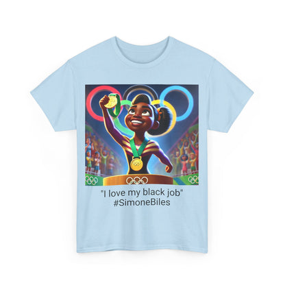 Simone Biles Quote, black pride Tee