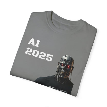 Funny AI 2025 FAFO Skynet Division T-shirt