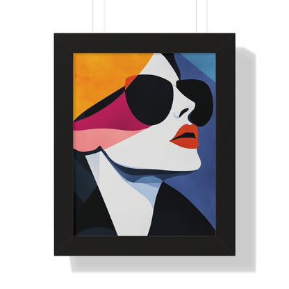 Framed Vertical Poster