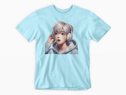 Blue Eyes Anime 2 T-Shirt