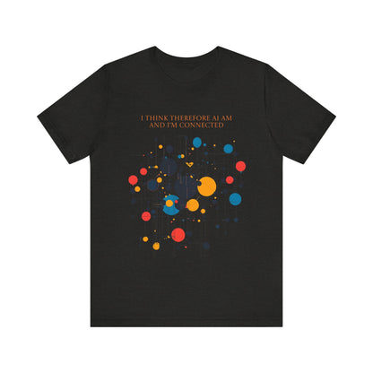 AI Connected Minds Graphic Tee - Unisex Jersey Short Sleeve Shirt