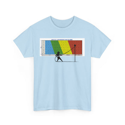 Ideal Weight Chart Unisex Heavy Cotton Tee