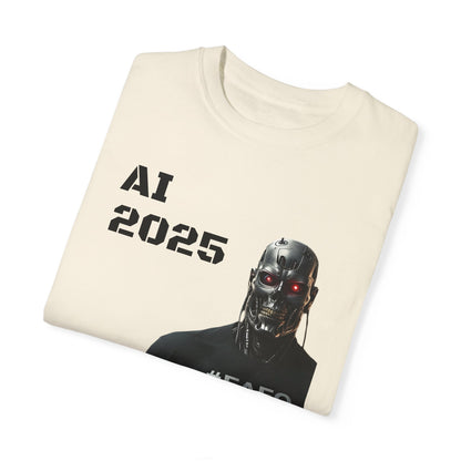 Funny AI 2025 FAFO Skynet Division T-shirt