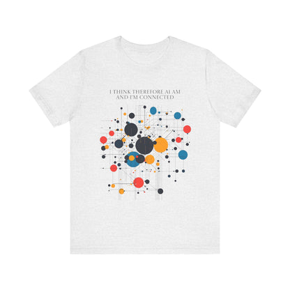 AI Connected Minds Graphic Tee - Unisex Jersey Short Sleeve Shirt