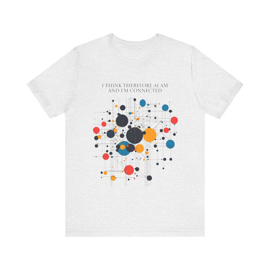 AI Connected Minds Graphic Tee - Unisex Jersey Short Sleeve Shirt