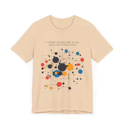 AI Connected Minds Graphic Tee - Unisex Jersey Short Sleeve Shirt