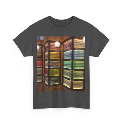 Parisian Chocolate Shop Unisex Heavy Cotton Tee